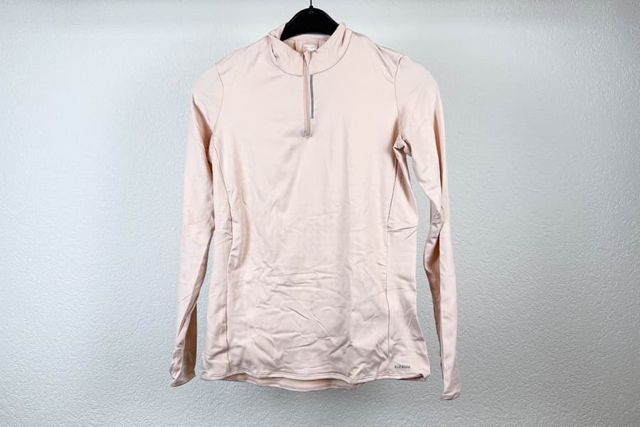 Damen Zip Pullover Decathlon, Gr. S